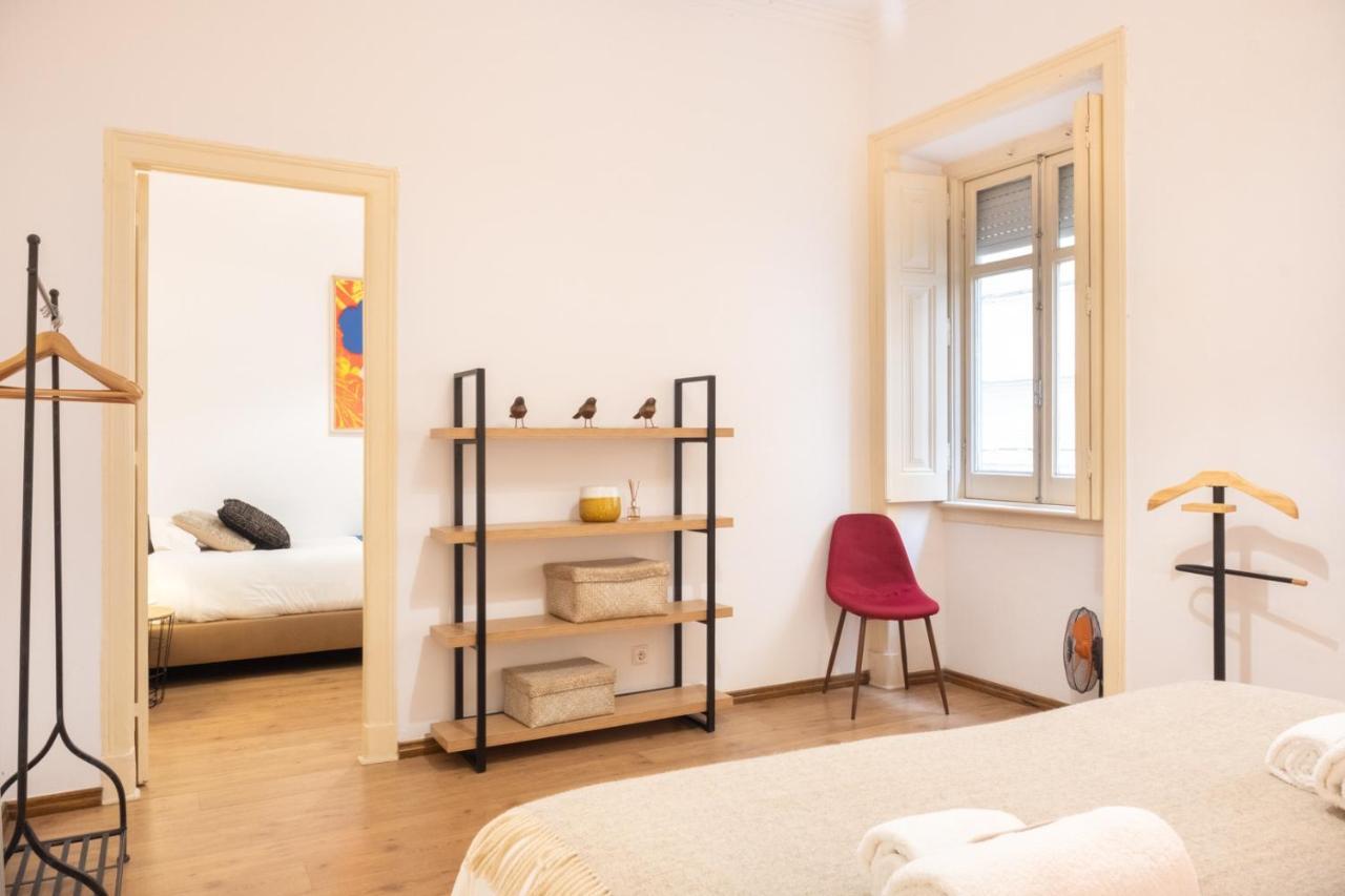 Central Apartment With Terrace By Lovelystay Lisboa Eksteriør bilde